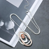 Women Long Necklace Suspension Jewelry Neck Chains Goth Pendants