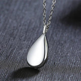 Women's Urn Necklace Pet Loss Teardrop Pendant Keepsake Ashes Cremation Memorial