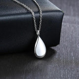 Women's Urn Necklace Pet Loss Teardrop Pendant Keepsake Ashes Cremation Memorial