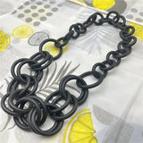 Ukebay Rubber Choker Necklace Women Vintage Ethnic Gothic Jewelry Chain