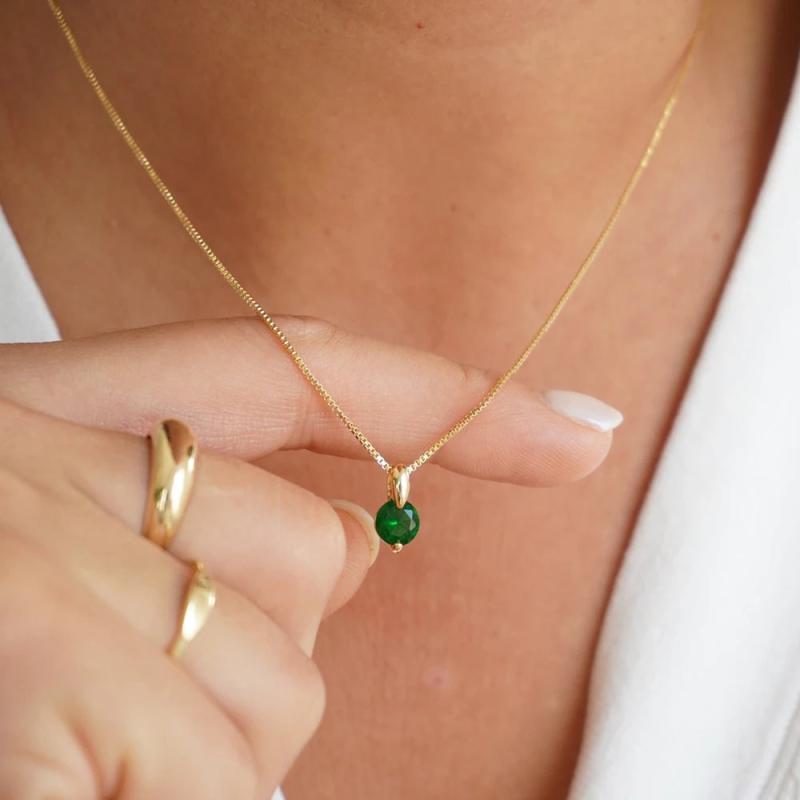 ZMM-JOO Heart Crystal Choker Necklace for Women