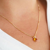 ZMM-JOO Heart Crystal Choker Necklace for Women