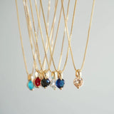 ZMM-JOO Heart Crystal Choker Necklace for Women