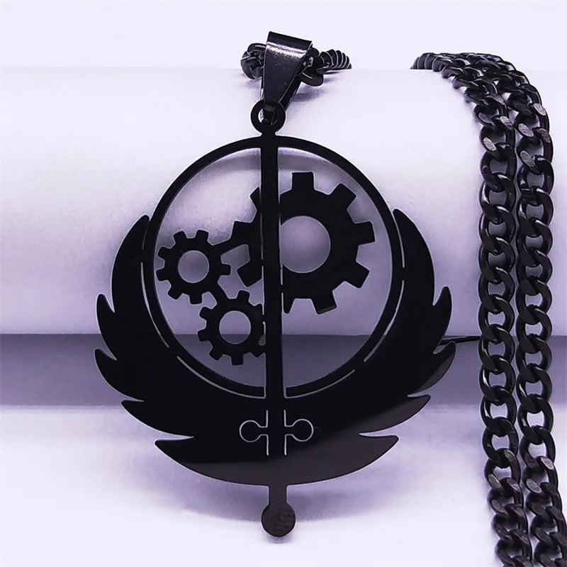 Stainless Steel Brotherhood Pendant Necklace