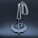 Stainless Steel Brotherhood Pendant Necklace