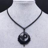 Stainless Steel Brotherhood Pendant Necklace
