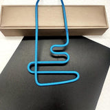 Hot Rope Necklace Geo Maze Collar Pendant Costume Jewelry For Women