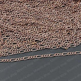 Antique Copper Twisted Chains Accessories 5M