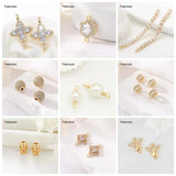 14K Plated Brass OT Clasps for DIY Jewelry Making, Big Size Toggle Clasps