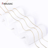1.6mm 14K Plated Brass Oval Thin Chains for Jewelry Making