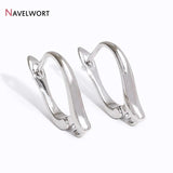 18K Plated Brass Earring Clasps Earring Hooks Accessories