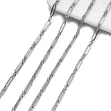 2m Stainless Steel Necklace Chains DIY Bracelet Jewelry Making Materials