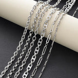 2m Stainless Steel Necklace Chains DIY Bracelet Jewelry Making Materials