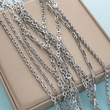 2m Stainless Steel Necklace Chains DIY Bracelet Jewelry Making Materials