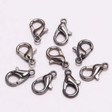 100pcs Lobster Clasps for Bracelets Necklaces DIY Hooks Chain Closure