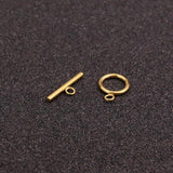 5 Sets Stainless Steel OT Clasps Connectors for DIY Jewelry