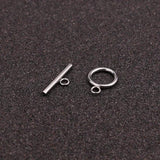 5 Sets Stainless Steel OT Clasps Connectors for DIY Jewelry
