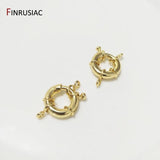 18K Plated Brass Spring Clasps Steering Wheel Sailor Clasp