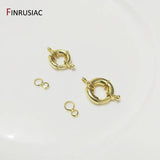 18K Plated Brass Spring Clasps Steering Wheel Sailor Clasp
