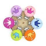 Silicone Clip Crown Pacifer Clip DIY Chain Jewelry