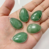 Natural Amethyst Quartz Lapis Pendant DIY Necklace Gift
