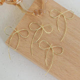 10pcs Butterfly Pendant Charms Golden DIY Jewelry Findings