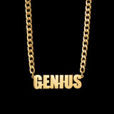 Nextvance Custom Name Necklace Stainless Steel Personalized Women Men