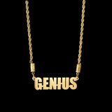 Nextvance Custom Name Necklace Stainless Steel Personalized Women Men