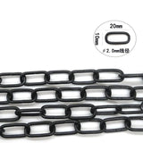 2mm Thick DIY Clothing Store Hanging Clothes Square Chain Bar Hook