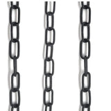 2mm Thick DIY Clothing Store Hanging Clothes Square Chain Bar Hook