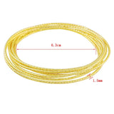 24k Real Bracelet Multi-Circle Electroplated Wedding Jewelry