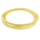 24k Real Bracelet Multi-Circle Electroplated Wedding Jewelry