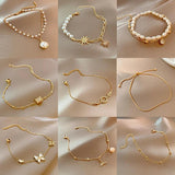 Stainless Steel 2-Layer Thick Chain Bracelet for Women