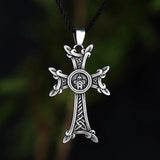 Armenian Orthodox Cross Pendant Necklace Couples Jewelry