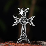 Armenian Orthodox Cross Pendant Necklace Couples Jewelry