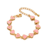 Little Heart Children's Chain Bracelet for Girls Kids Christmas Gift
