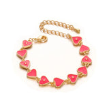Little Heart Children's Chain Bracelet for Girls Kids Christmas Gift