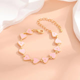 Little Heart Children's Chain Bracelet for Girls Kids Christmas Gift