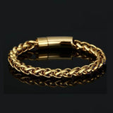 316L Stainless Steel Keel Chain Bracelet High Strong Solid Kpop Je