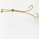 5pcs Stainless Steel Box Chain Bracelet 1.2mm 11.5cm Rosegold Steel
