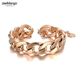Hiphop/Rock Titanium Stainless Steel Big Thick Chain Bracelet