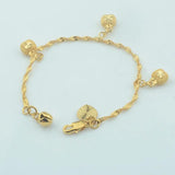 Yellow Fruit Heart Baby Bracelet Chains
