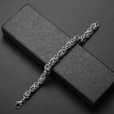 8MM Stainless Steel Chain Link Bracelet for Men