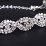 Crystal Bracelet Women Gift Rhinestone Bangl