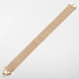 Vintage 16mm Rose Gold Bangle Bracelet Watch Band Chain Jewelry