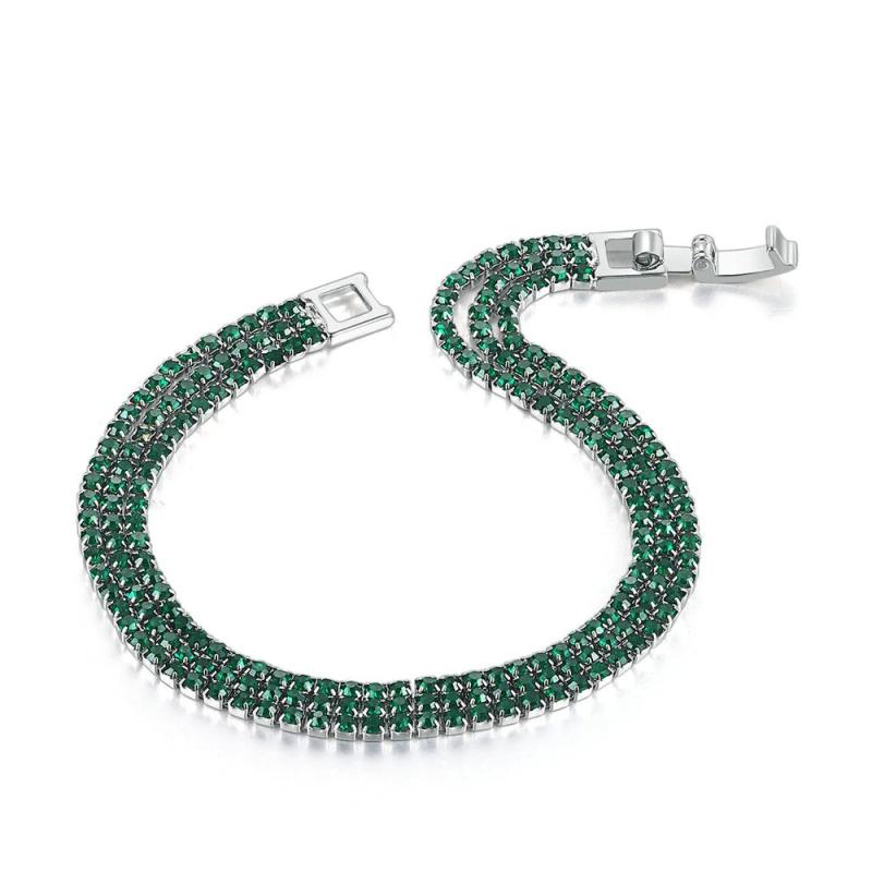 Zircon Tennis Bracelet Women's Jewelry Gift H029