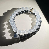 Luminous Couple Bracelet Magnetic Attachment Crown