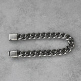 Vintage Punk Stainless Steel Cuban Chain Bracelet