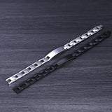 Titanium Steel Braided Magnet Energy Bracelet Bangle