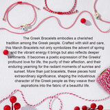 Martis Series Evil Eye & Thousand Flowers Glass Bracelet for Women